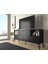 Wood'n Love Mia 160 cm Metal Ayaklı Tv Ünitesi - Konsol - Siyah / Siyah 3