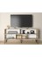 Wood'n Love Katre 150 cm Metal Ayaklı Tv Ünitesi - Atlantik Çam / Siyah 5