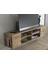 Wood'n Love Echo 150 cm Duvara Asma Tv Ünitesi - Atlantik Çam 4