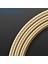 Metal Kaplama Desenli Lightning 3A USB Şarj ve Data Kablosu 1m - AL3200 Gold 3