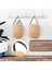 Paket Jüt Asılı Sepet - 7.87 x 7 Inç Küçük Dokuma Fern Asılı Sepet Çiçek Bitkileri, Jüt Dokuma Sepet (Yurt Dışından) 5