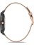 Kadın Rose Gold-Siyah Hasır Kordonlu Analog Kol Saati APL99B5219H02 5
