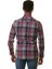 Pembe Gri Mavi Kareli Karton Kutulu Slim Fit Uzun Kol Erkek Gömlek 4