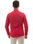Koyu Pembe Sade Düz Karton Kutulu Slim Fit Uzun Kol Erkek Gömlek 4