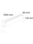 100 cm Dış Mekan Wallwasher Armatür 3000K(Günışığı) 36W 1
