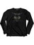 Kara Kedi Göz Black Cat Eye Uzun Kollu Tişört Baskılı Çocuk T-Shirt 1