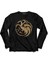 Game Of Thrones House Targaryen Uzun Kollu Tişört Baskılı Çocuk T-Shirt 1