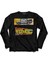 Back To The Future Geleceğe Dönüş Logo 3 Uzun Kollu Tişört Baskılı Çocuk T-Shirt 1