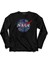 Nasa Uzay Cosmos Logolu Uzun Kollu Tişört Baskılı Çocuk T-Shirt 1