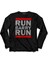 Run Barry Run Flash Star 3 Uzun Kollu Tişört Baskılı Çocuk T-Shirt 1