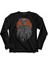 Skull Skeleton Ağaç Kökü Kuru Kafa Uzun Kollu Tişört Baskılı Çocuk T-Shirt 1