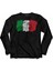 Italıan Flag Italya Bayrağı Vespa Scooter Uzun Kollu Tişört Baskılı Çocuk T-Shirt 1