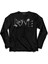 Music Love Müzik Nota Seviyorum Sol Anahtarı 2 Uzun Kollu Tişört Baskılı Çocuk T-Shirt 1