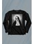 Skull Rahibe Kuru Kafa Gothic Dark Uzun Kollu Tişört Baskılı Çocuk T-Shirt 1