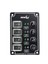 Sealux Marine 4 lü Switch Panel Dikey 12-24v Kontrol Paneli Panel Ölçüsü 80X120mm 1