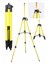 3 Kademe Ayarlanabilir Rofesyonel Lazer Hizalama Uygun Ayaklı Denetim Akipmanı Tripod 1