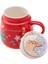 New Year Bubble Kırmızı Kupa 430 ml 3