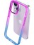 Buff iPhone 14 Air Bumper Rainbow Kılıf Pink Blue 3