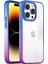 Buff iPhone 14 Pro Air Bumper Rainbow Kılıf Blue Purple 1