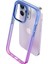 Buff iPhone 14 Pro Air Bumper Rainbow Kılıf Blue Purple 3