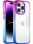 iPhone 14 Pro Max Air Bumper Rainbow Kılıf Pink Blue 1