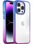 iPhone 14 Pro Max Air Bumper Rainbow Kılıf Blue Purple 1