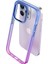 iPhone 14 Pro Max Air Bumper Rainbow Kılıf Blue Purple 3