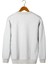Unisex Gri Oversize Üç Iplik Şardonlu Bisiklet Yaka Sweatshirt 22K-5200177 2