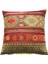 Kilim Desenli Açık Yeşil-Kiremit Kırlent Kılıfı 45 cm *45 cm 2