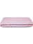 Baby Meva Fitted Pembe Zigzag Bebek Çarşafı 70x140 1