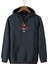 Erkek Antrasit Önü Mantar Baskılı Kapüşonlu Sweatshirt 22K-5200322-9 1