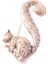Broş Fıgurlu Otantık Desenli Bronz Kristal Taşli 2