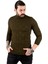 Desenli Tam Balıkçı Yaka Slimfit Erkek Kazak 2301462 1