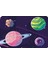 Galaksideki Astroitler 108 Parça Ahşap Çocuk Puzzle Yapboz 1
