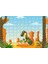 Dinozor Tyrannosaurus 108 Parça Ahşap Çocuk Puzzle Yapboz 1