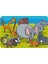 Hayvanlar 35 Parça Ahşap Çocuk Puzzle Yapboz Model 13 1