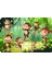 Maymunlar 54 Parça Ahşap Çocuk Puzzle Yapboz 1