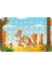 Dinozor Hadrosaur 54 Parça Ahşap Çocuk Puzzle Yapboz 1