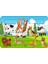 Hayvancıklar Çubuk Ahşap Çocuk Puzzle Yapboz Model 1 1