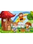 Ağaç Evdeki Çocuklar Çubuk Ahşap Çocuk Puzzle Yapboz 1