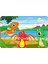 Bebek Dinozorlar Çubuk Ahşap Çocuk Puzzle Yapboz 1