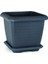 HK05 Hisar Kare Saksı No:5 Tabaklı 53,4 Cm, 74,3 Litre Antrasit 1