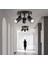 Mylights Modern Üçlü Metal LED Spot Günışığı Ampullü Hareketli Avize 1