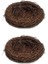 2x 8cm Minyatür Peri Bahçe Doğa Yuvası Vine Kanarya Twig Bird Nest Ev (Yurt Dışından) 1