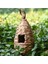 2 Çim Asılı Kuş Evi Evcil Hayvan Saman Kuş Yuvası Bahçe Dekorasyonu (Yurt Dışından) 2