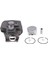 52MM Silindir Düzeneği Şunları Içerir: Piston Halka Pim Klipler Stıhl MS382 (Yurt Dışından) 3