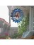 2x Paslanmaz Çelik 3D Rüzgar Spinner Içaçık Bahçe Balkon Süsleri (Yurt Dışından) 5