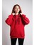Unisex Oversize Hoodie Astronaut Dream Red 1
