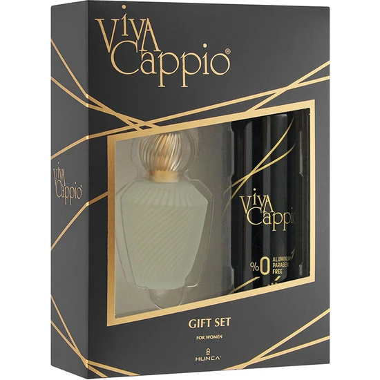 Viva Cappio Classic EDT 60 ml - Bayan Parfüm Set