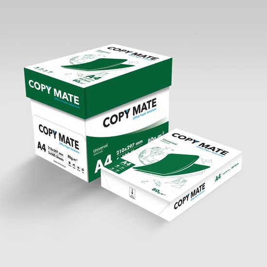 Copy Mate A4 Fotokopi Kağıdı 1 Koli 5'li Paket 2500 Adet Kağıt